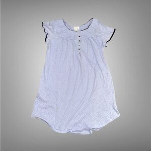 Aria Collection Polka Dot Dress in Lilac